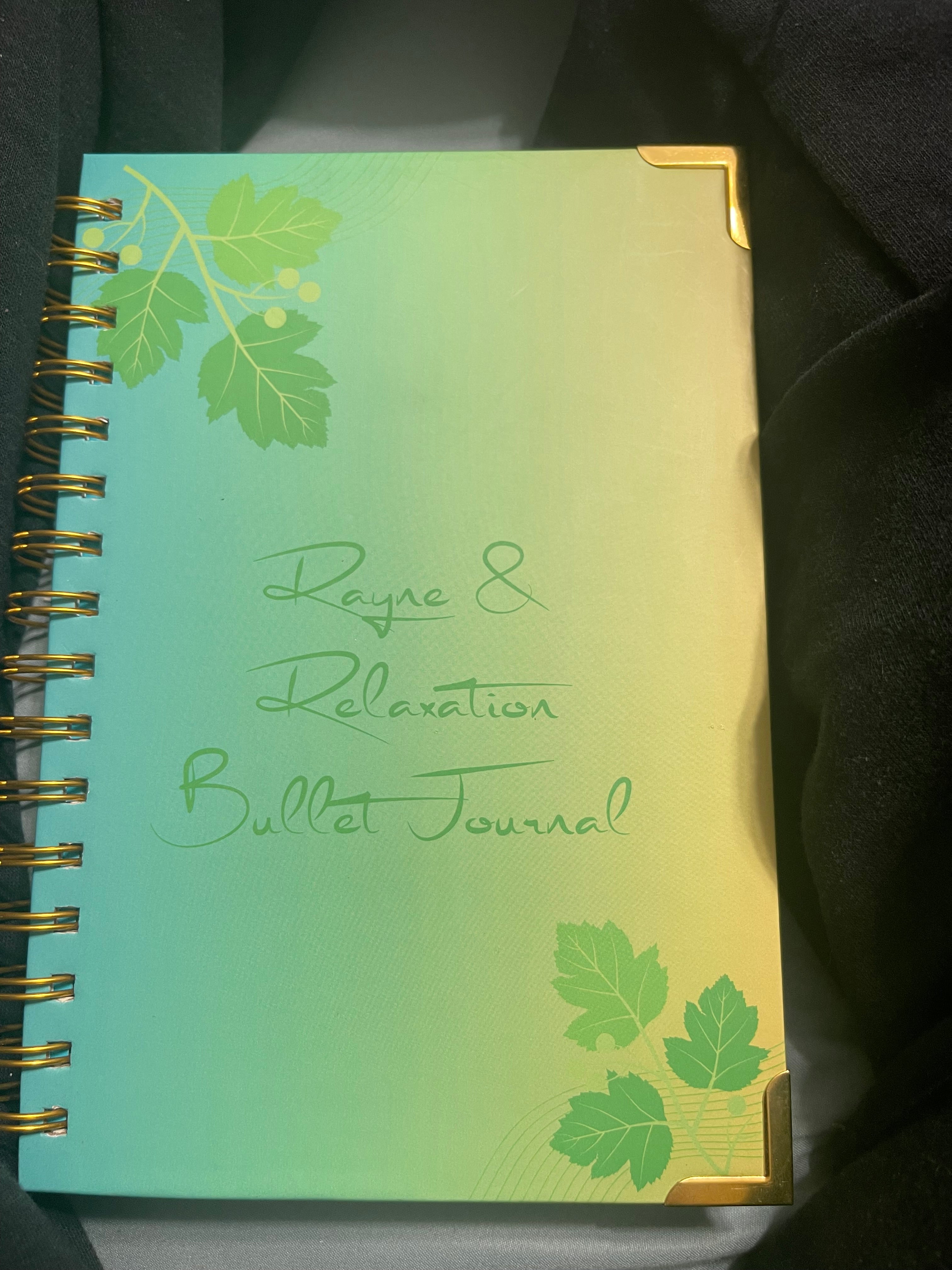 Green A5 Bullet Journal