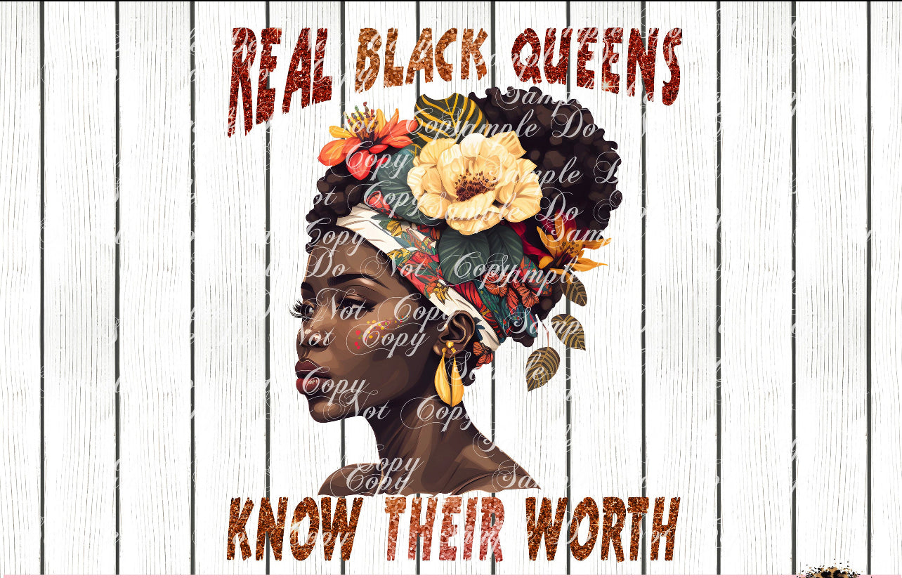Real Black Queens Hoodie