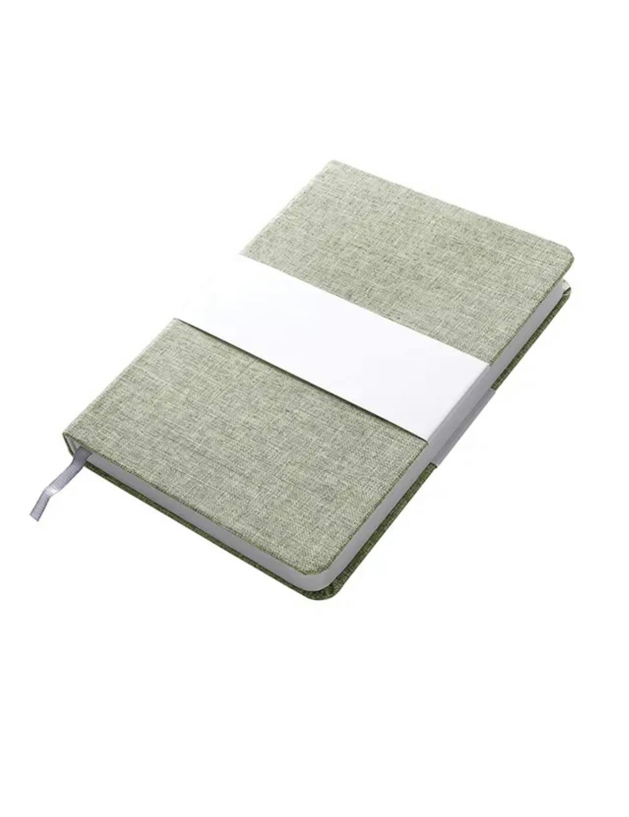 Design Personalized Green Linen Journal
